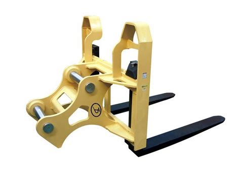 forks for mini excavators|lifting attachments for mini excavators.